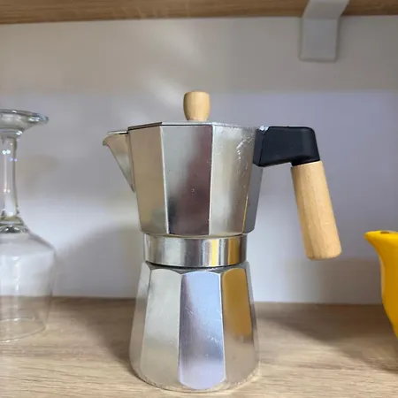 公寓 Blloku Balcony Fast Wi-fi *